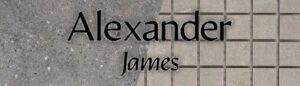 Alexander James grey limestone tile
