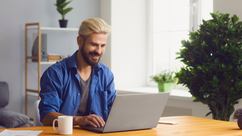 Patient researching a practice's website before booking an appointment